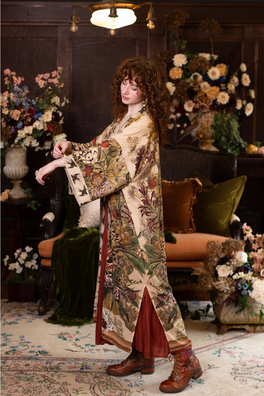 Golden Hour Duster Kimono Robe