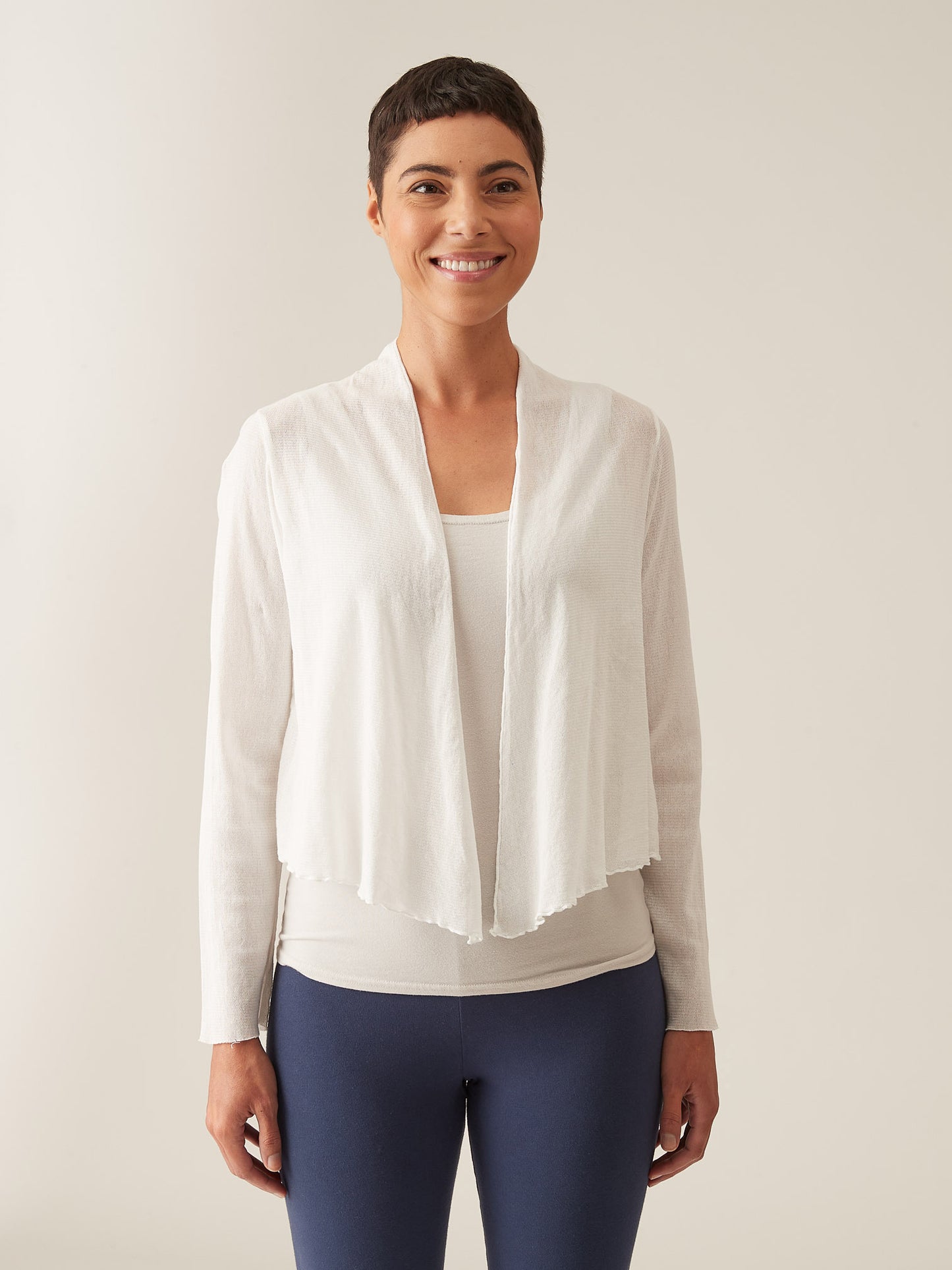 Tulle Waterfall Cardigan