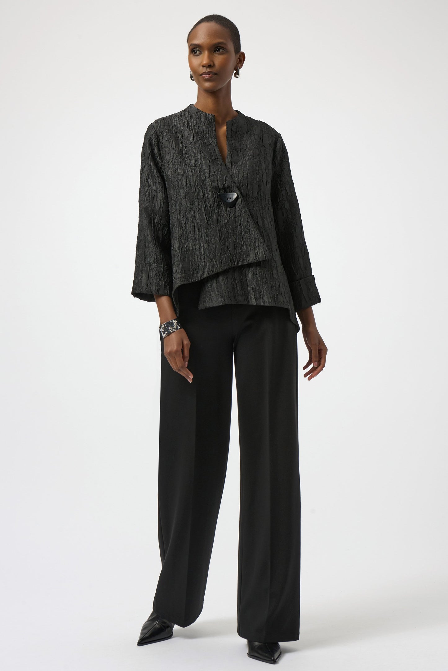 Textured Swing Jacket