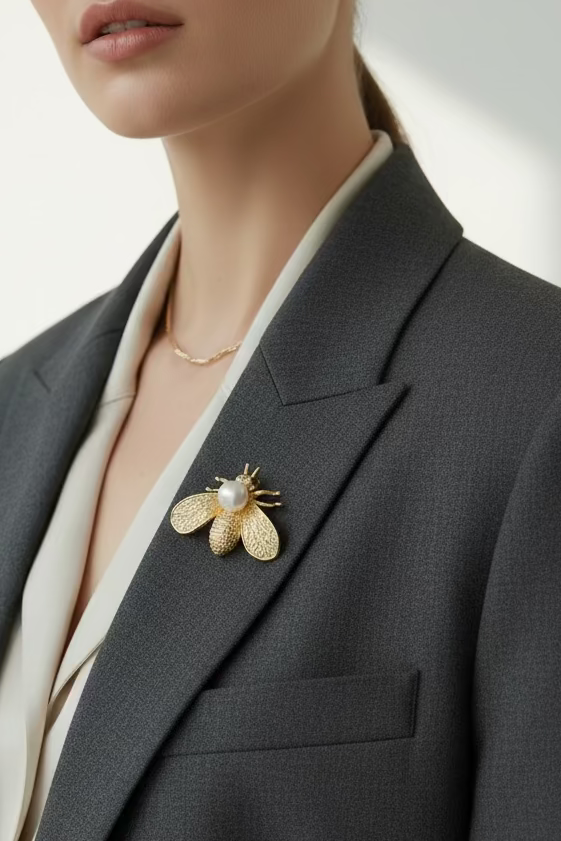 Bee Magnetic Brooch