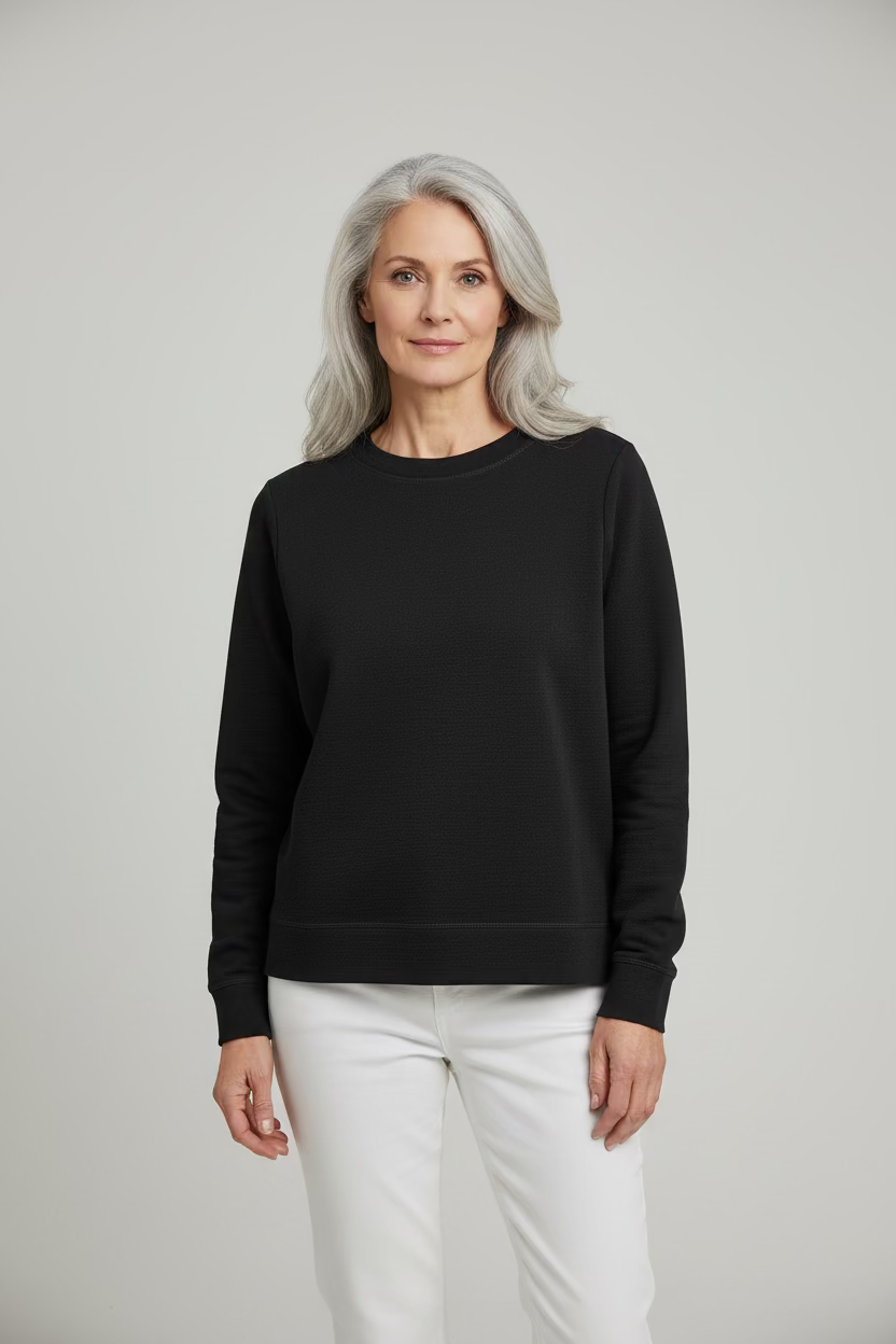 Sweater with Small Turtleneck