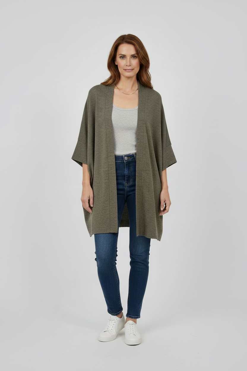 Extra Wide Cardigan