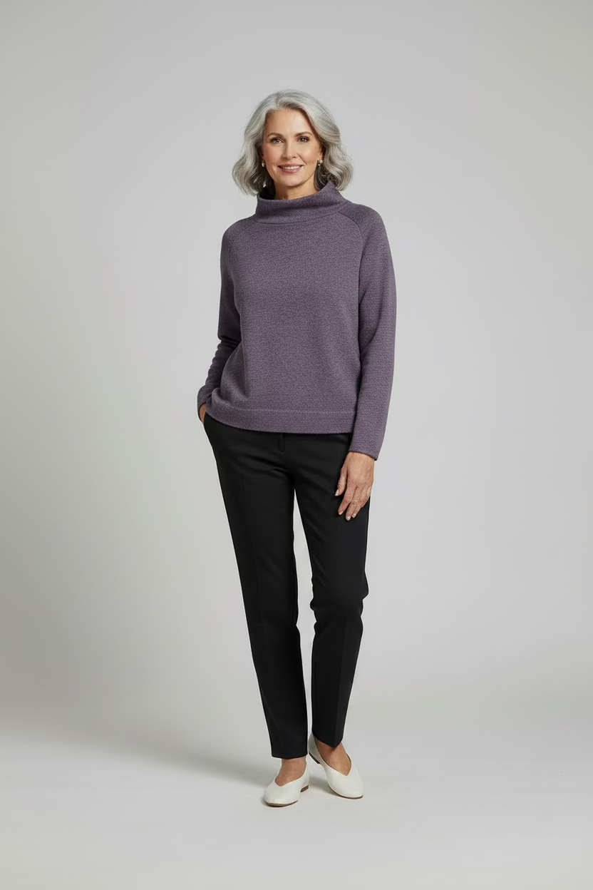 Blouse with Saddleback
