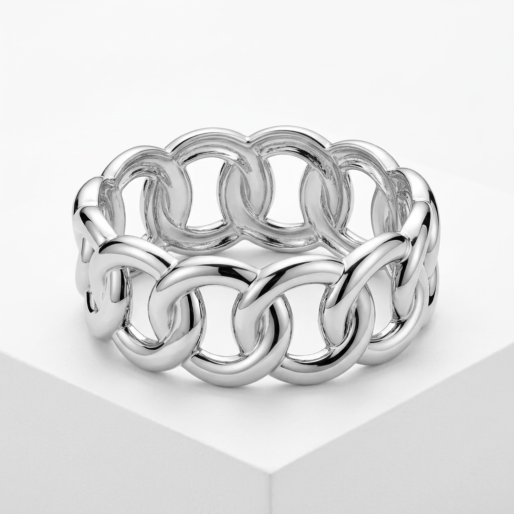 Solène Silver Chain Bracelet