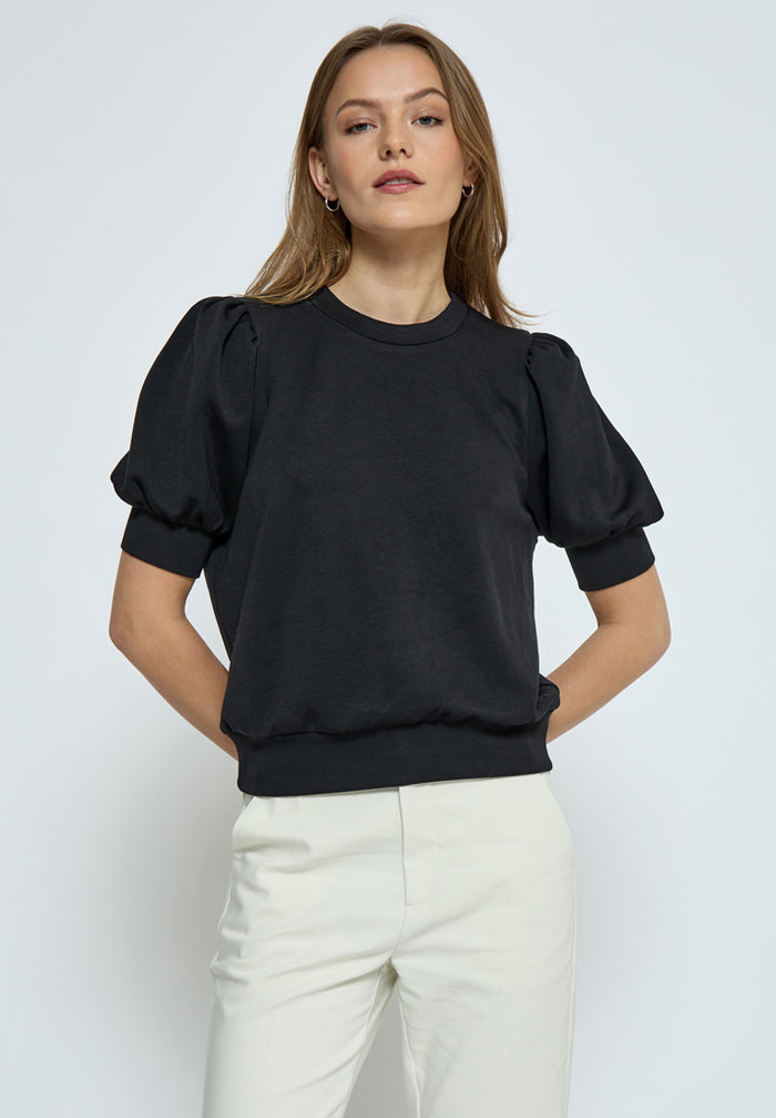 Minus Liva Black Knit Tee