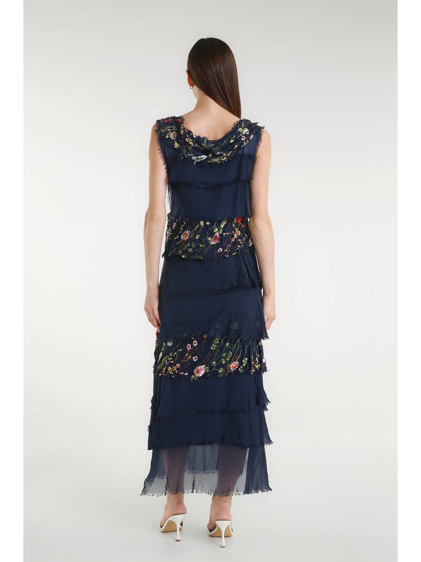 Aleena Navy Maxi DressPosh Boutique