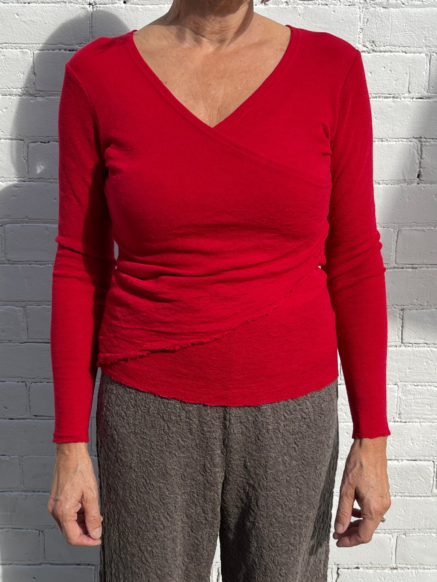 Asymmetrical Wrap TopTopsPosh Boutique