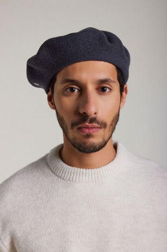 Authentique Athracite BeretHatsPosh Boutique