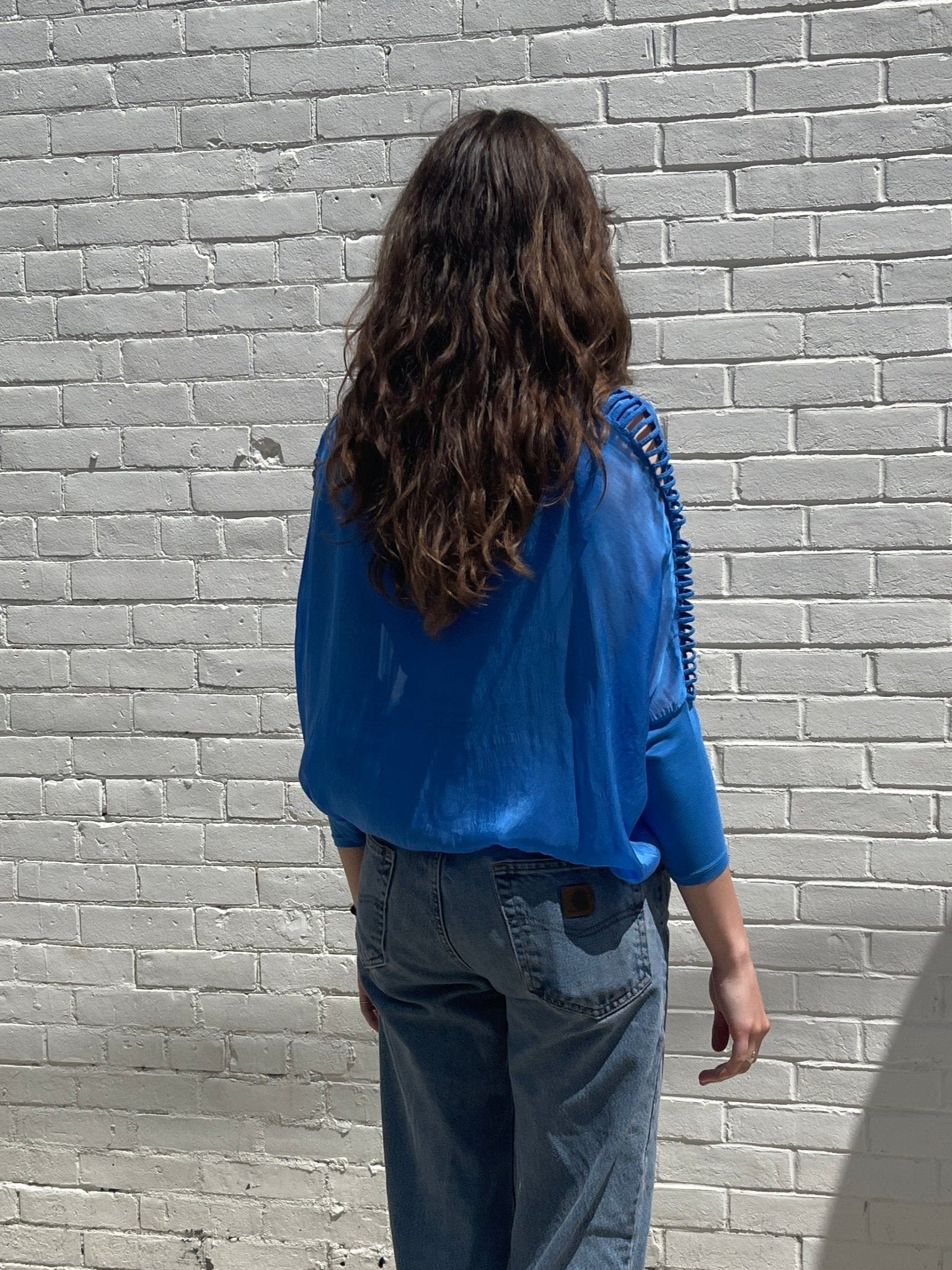 Bella Amore Ladder BlouseTopsPosh Boutique