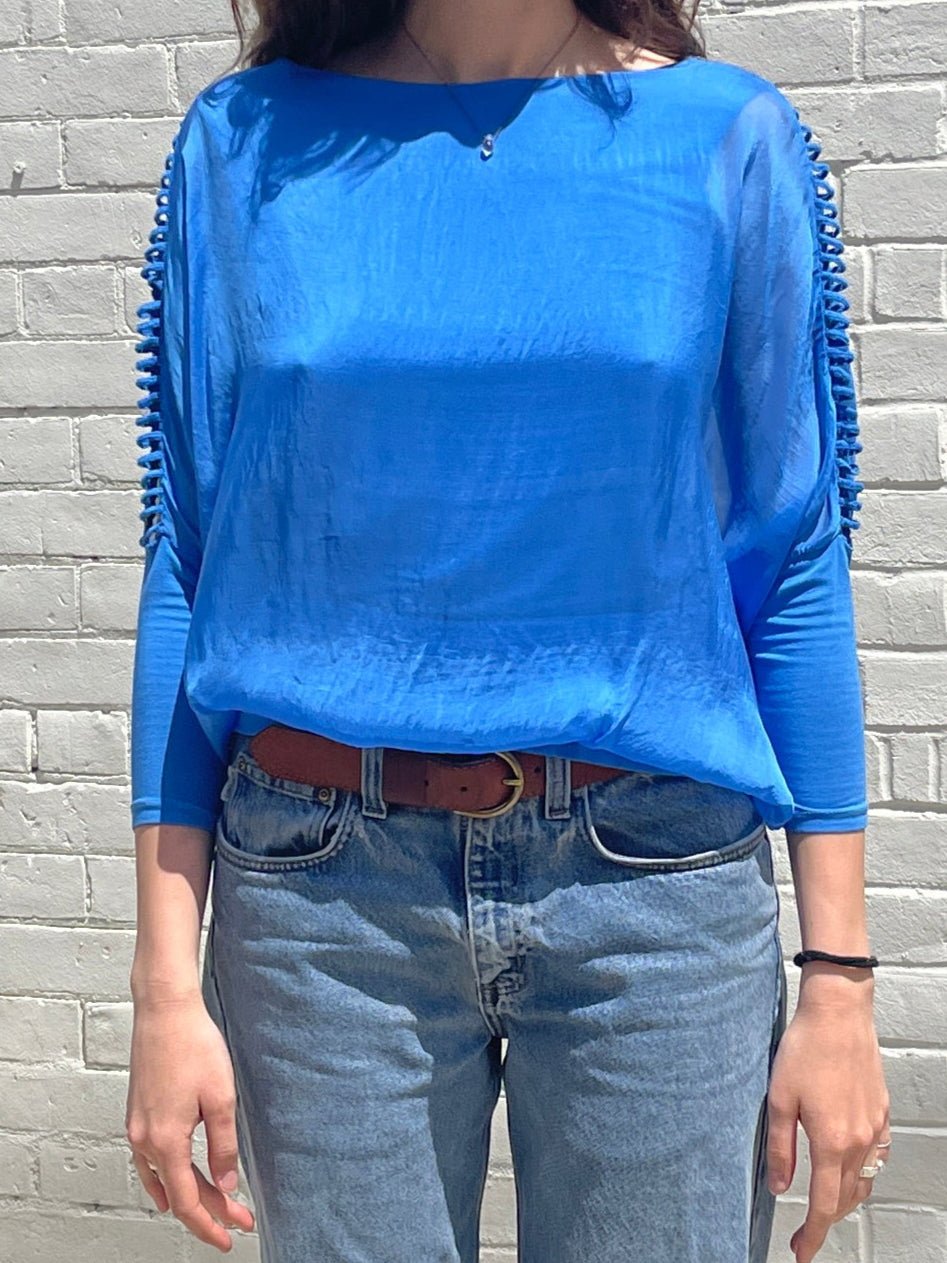 Bella Amore Ladder BlouseTopsPosh Boutique