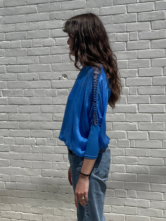 Bella Amore Ladder BlouseTopsPosh Boutique