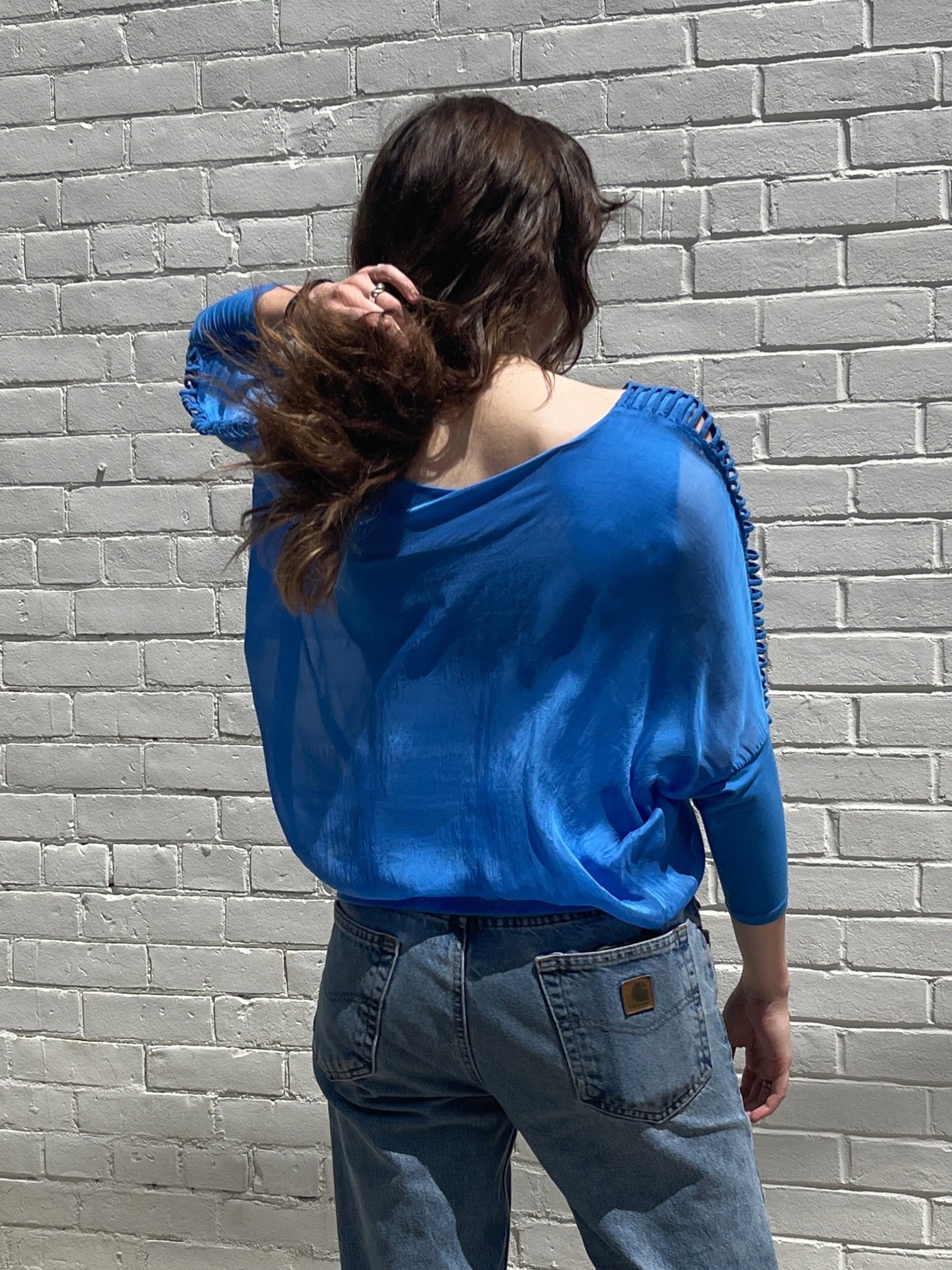 Bella Amore Ladder BlouseTopsPosh Boutique