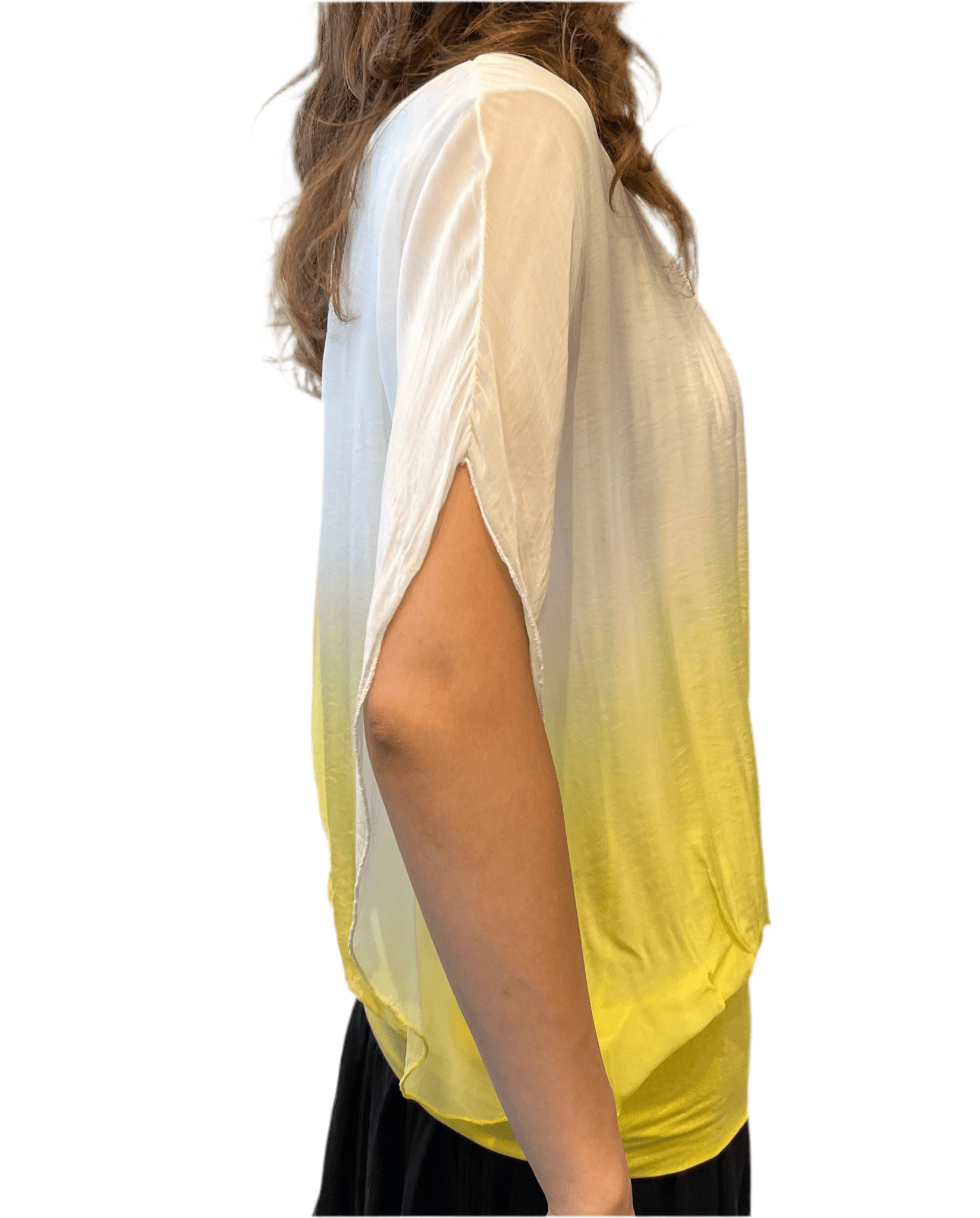 Bella Amore Ombre Silk BlouseTopsPosh Boutique