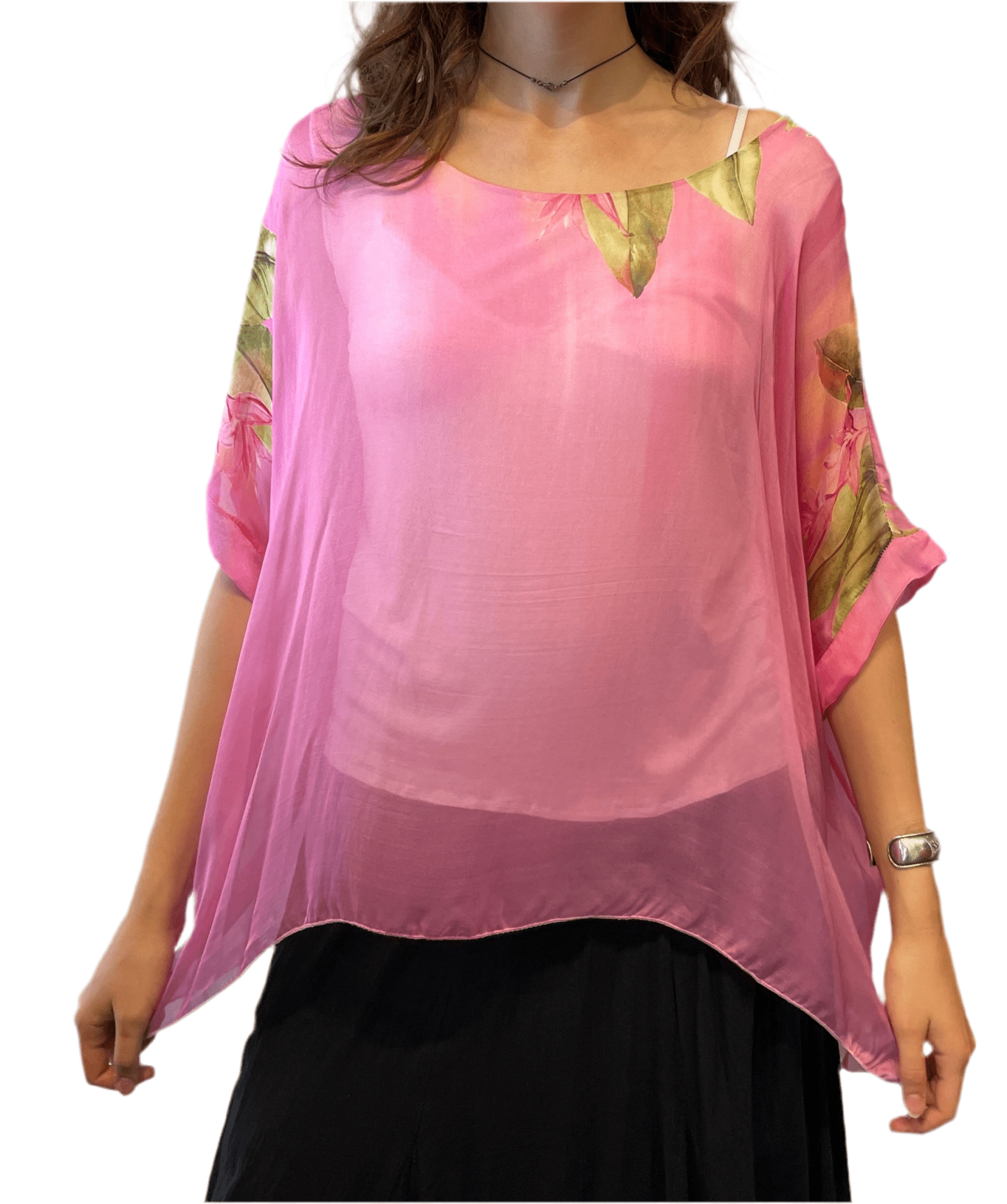 Bella Amore Silk TopTopsPosh Boutique