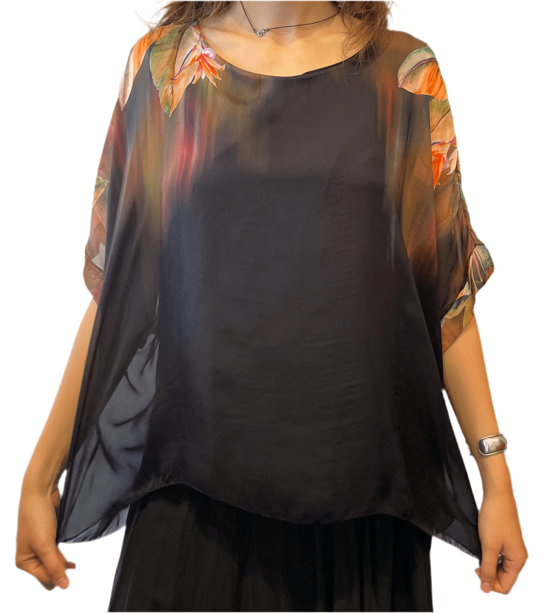 Bella Amore Silk TopTopsPosh Boutique