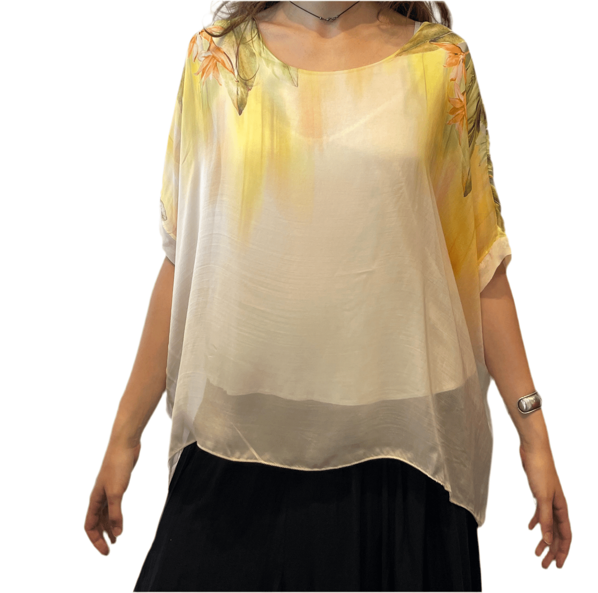 Bella Amore Silk TopTopsPosh Boutique