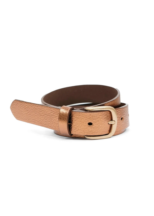 Bronze Sleek BeltBeltsPosh Boutique