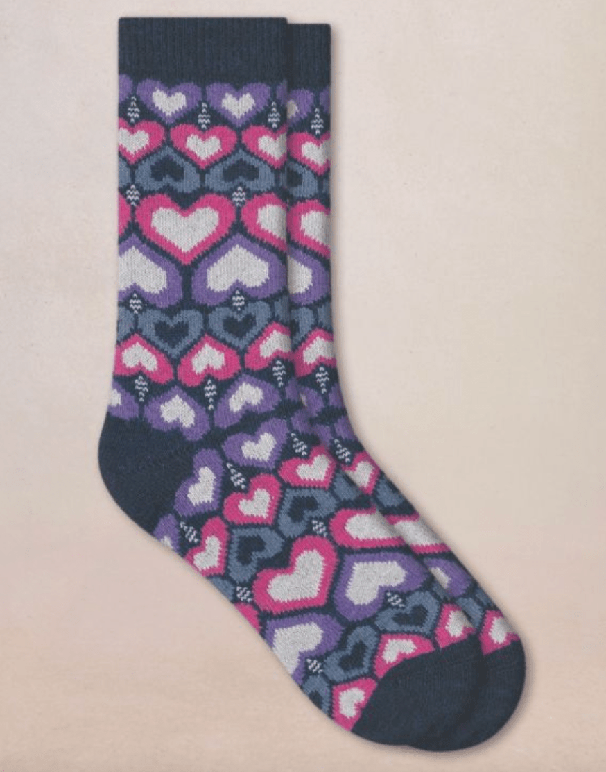 Cashmere Heart Sock SetSocksPosh Boutique