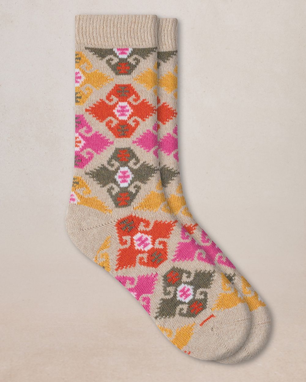 Tapestry Cashmere Socks