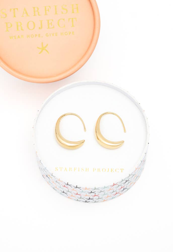 Crescent Moon Earrings