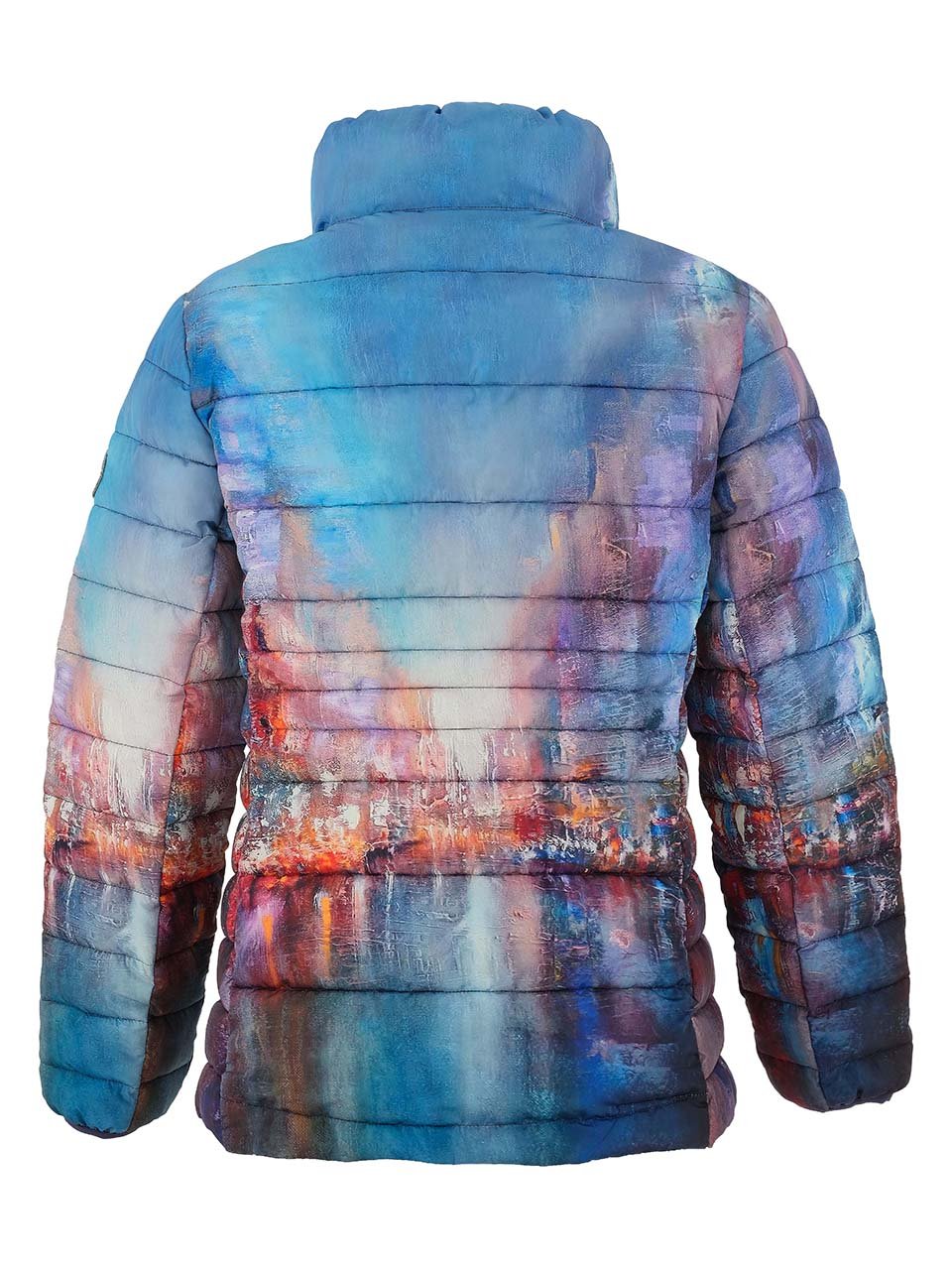 Dolcezza "The Blue City" Puffer JacketJacketsPosh Boutique