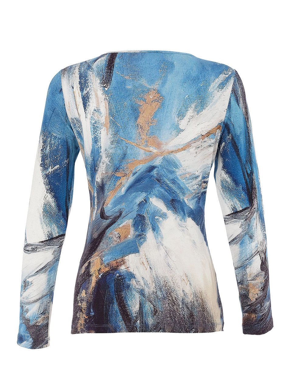 Dolcezza "The Storm" Tie ShirtTopsPosh Boutique