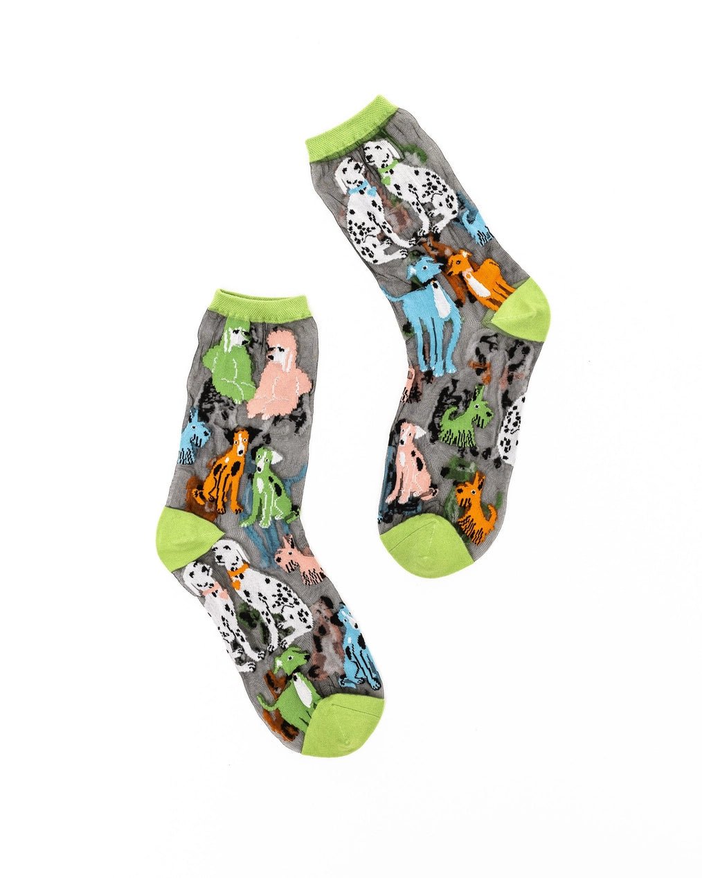 Dopamine Dogs Sheer SocksPosh Boutique