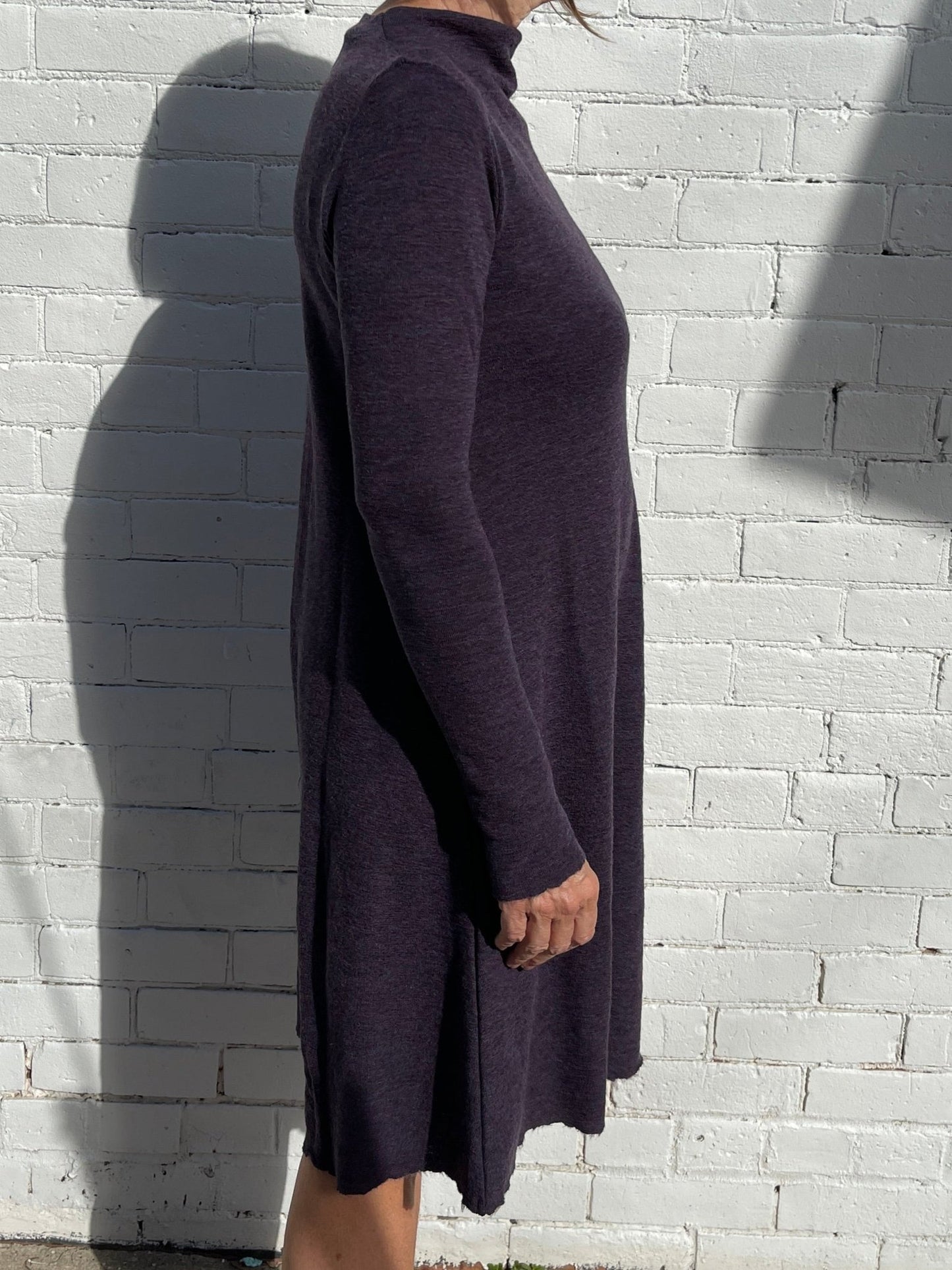 Draped A - Line DressDressesPosh Boutique
