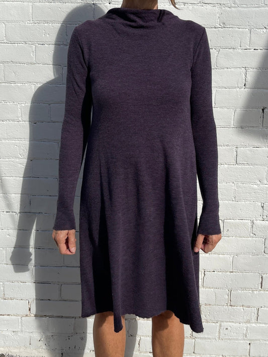 Draped A - Line DressDressesPosh Boutique