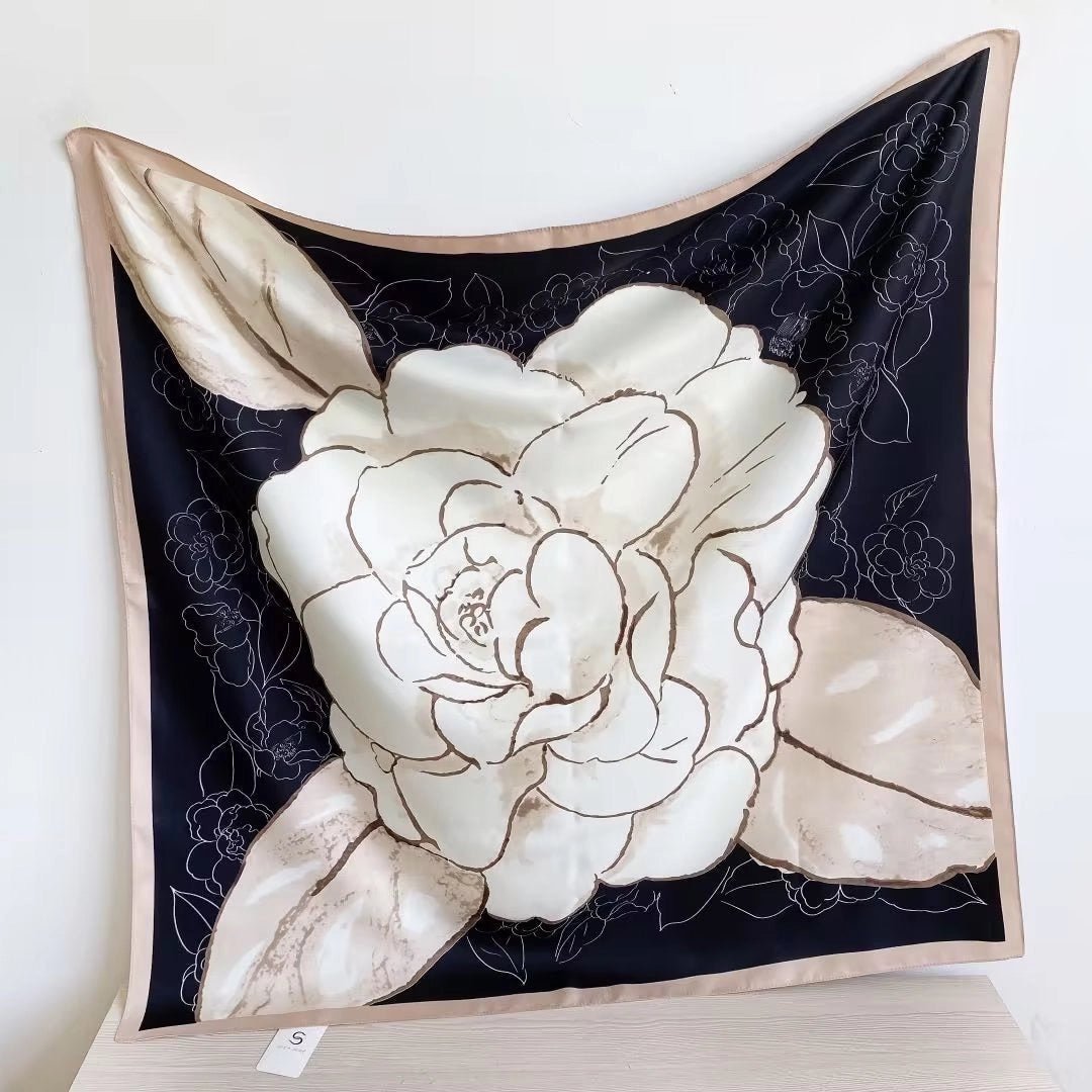 Elegant Floral ScarfScarvesPosh Boutique