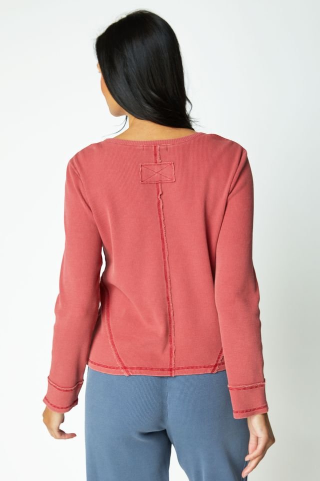 Escape by Habitat Wrap Seam V - Neck TopTopsPosh Boutique