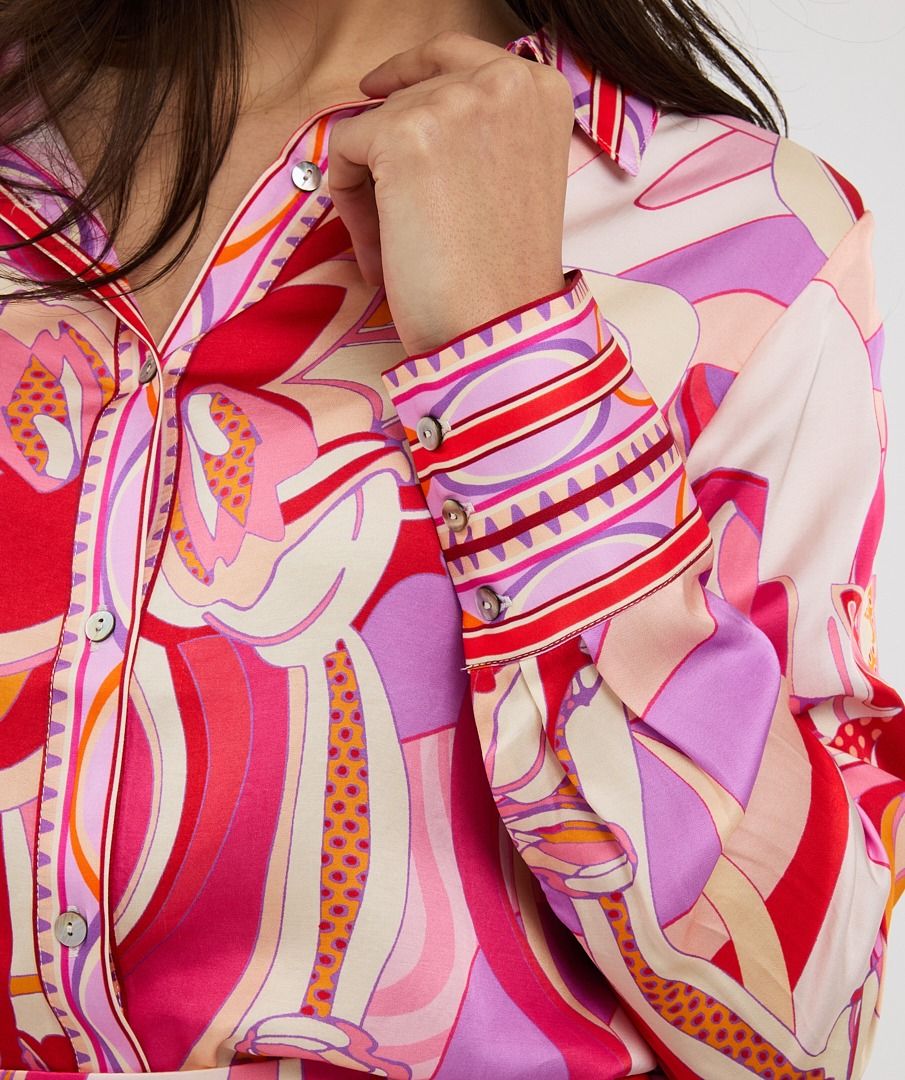Esqualo Orchid BlouseTopsPosh Boutique