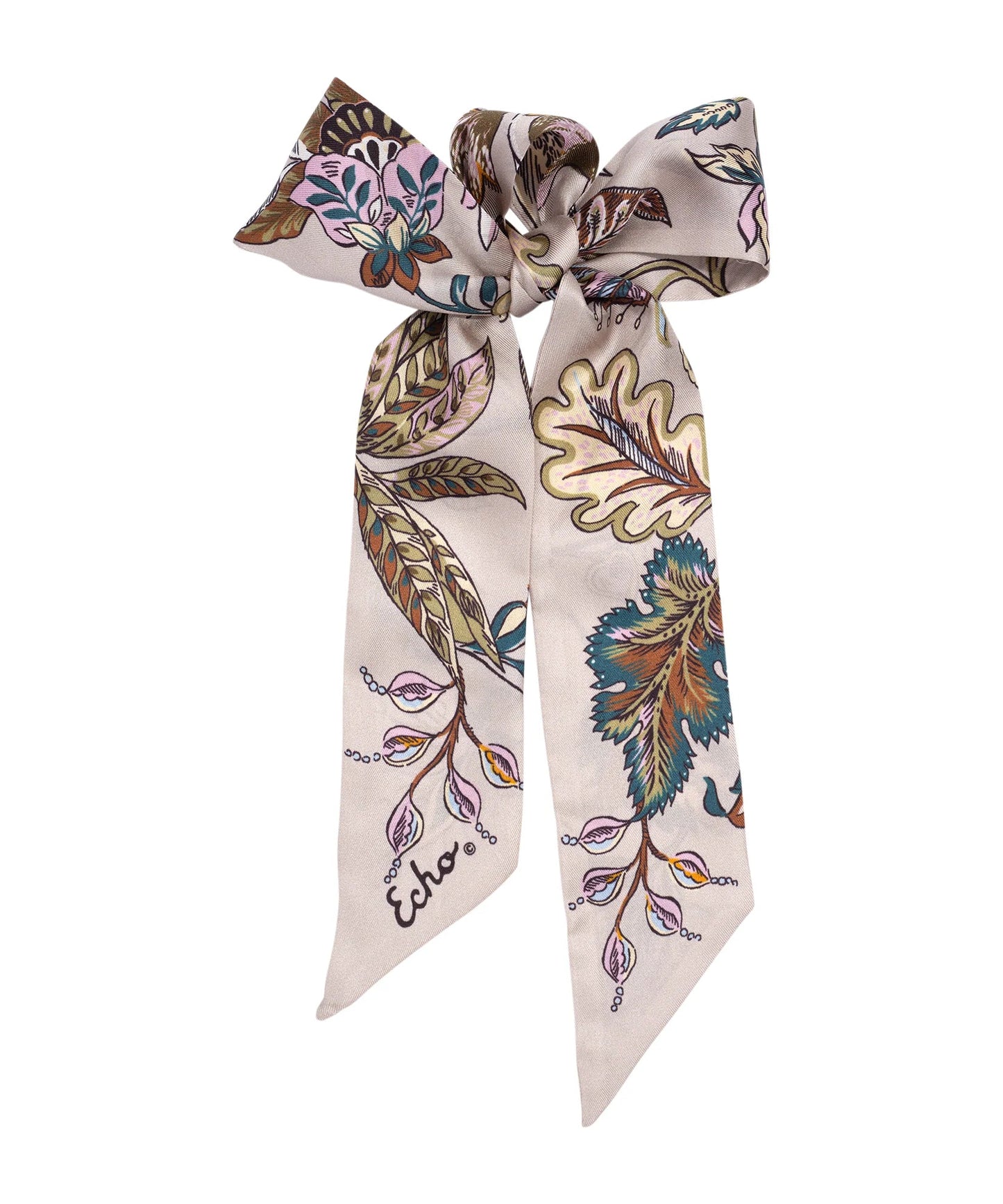 Falling Leaves Ribbon ScarfScarvesPosh Boutique