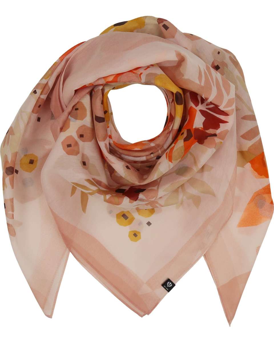 Fraas Floral Artistry Silk Scarf - Posh Boutique