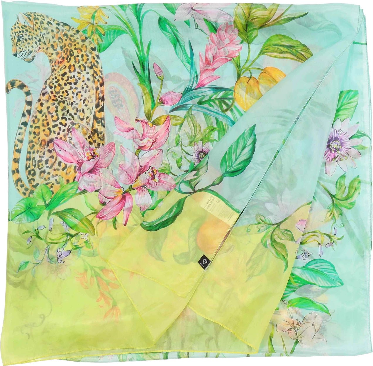 Fraas Tropical Luxury Silk ScarfScarvesPosh Boutique