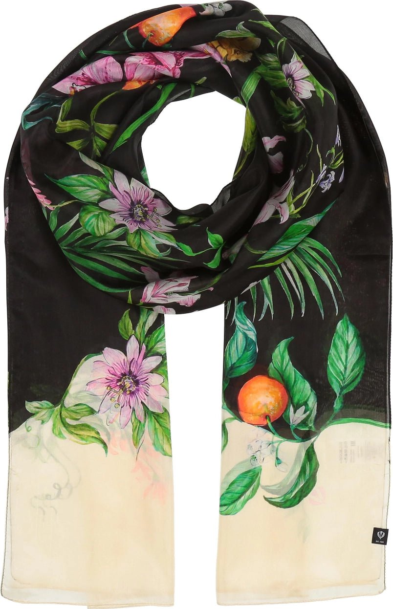 Fraas Tropical Luxury Silk ScarfScarvesPosh Boutique