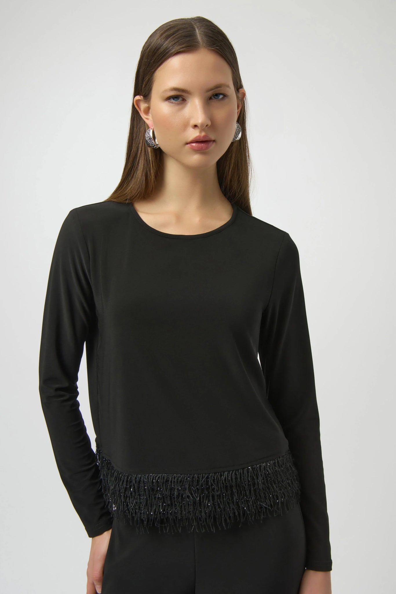 Fringe Hem TopTopsPosh Boutique