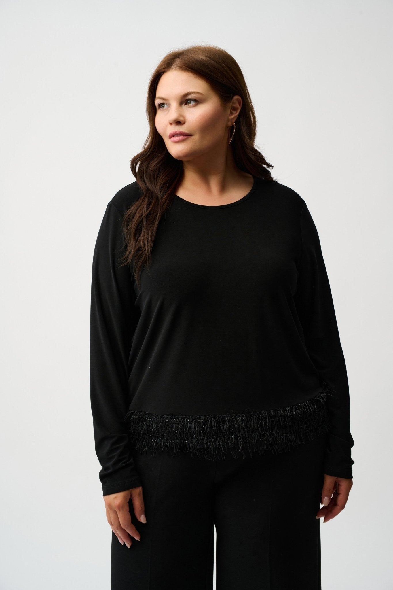 Fringe Hem TopTopsPosh Boutique
