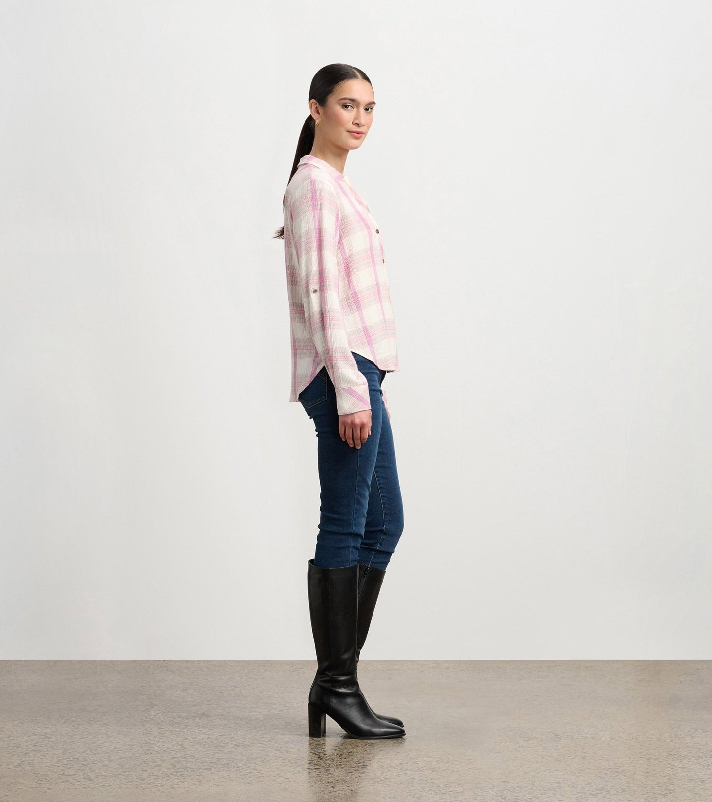 Hatley Lila Button DownTopsPosh Boutique
