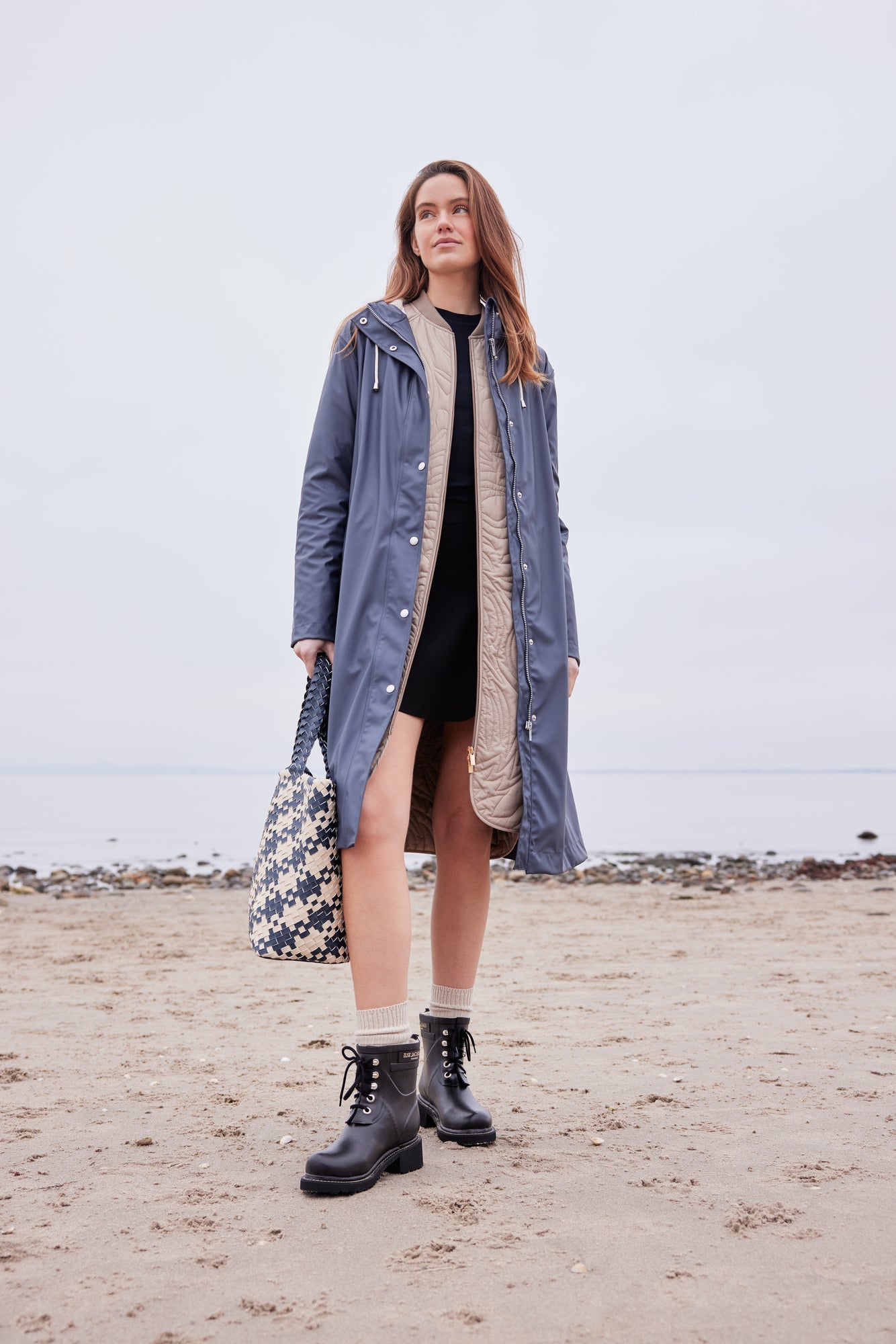 Ilse Jacobsen Long RaincoatJacketsPosh Boutique