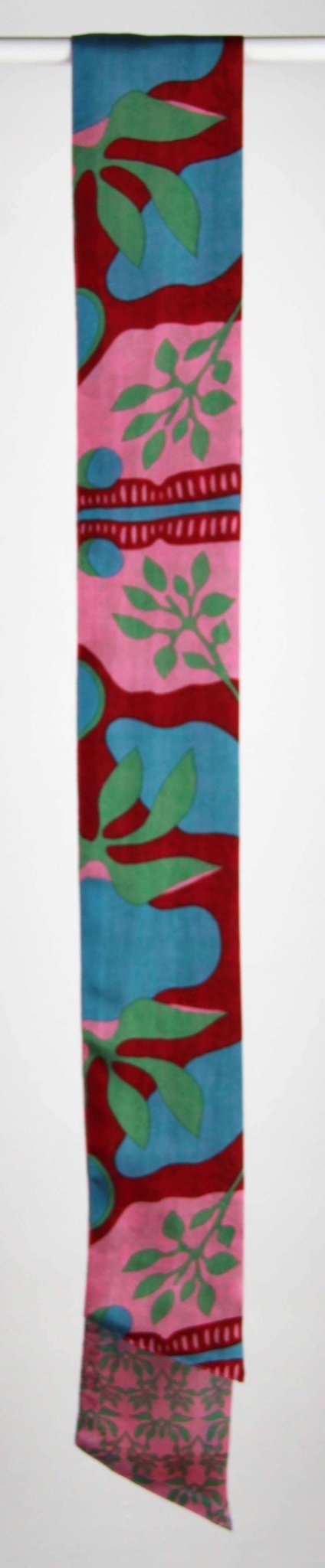 Ivy Khaki Ribbon ScarfScarvesPosh Boutique