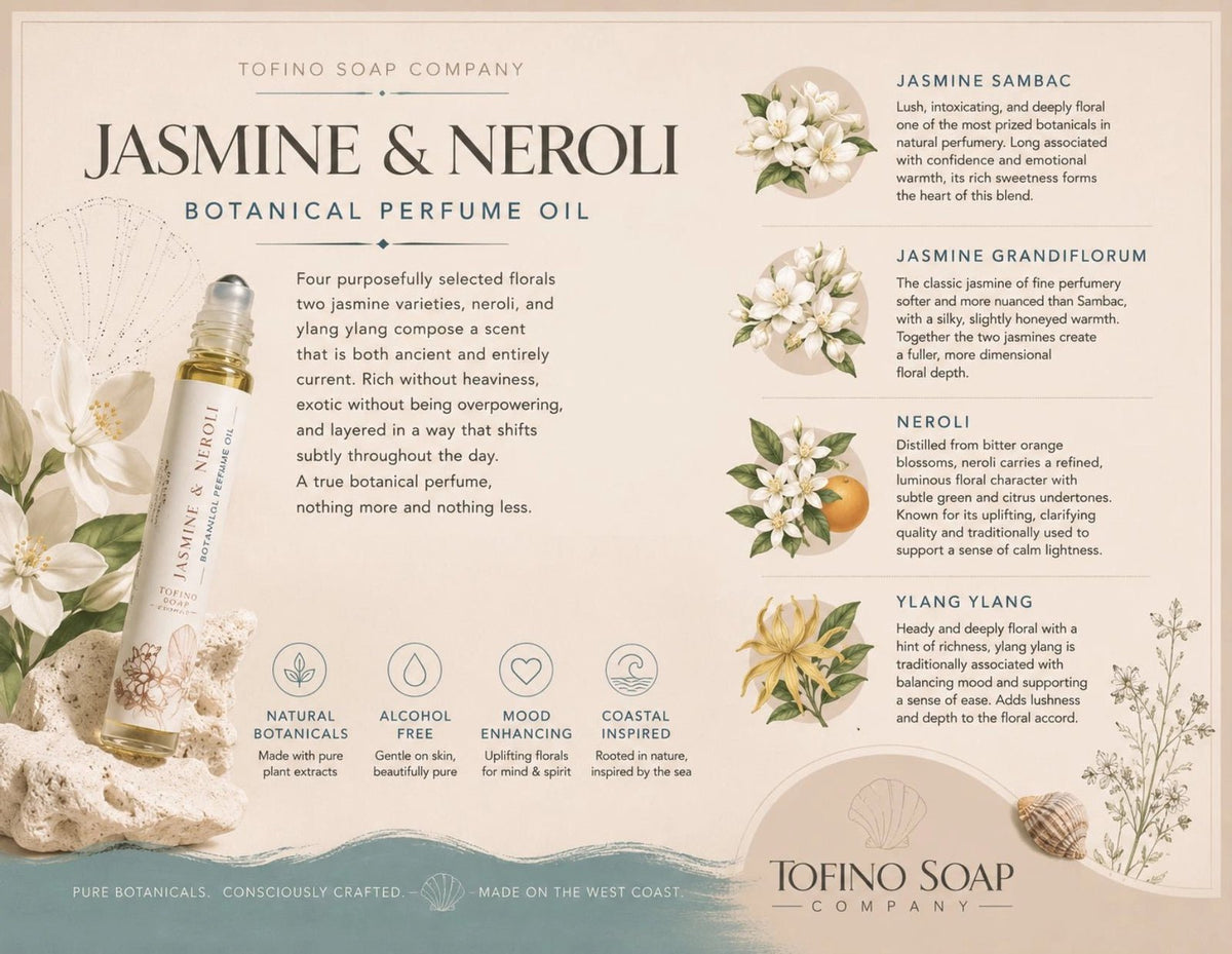 Jasmine & Neroli Natural PerfumePosh Boutique