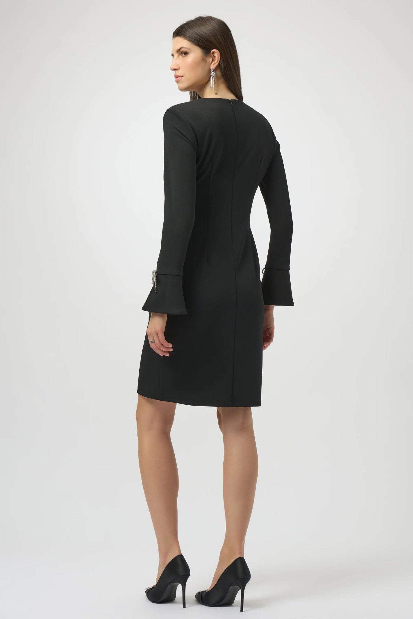 Joseph Ribkoff Bow Detail Shift DressDressesPosh Boutique