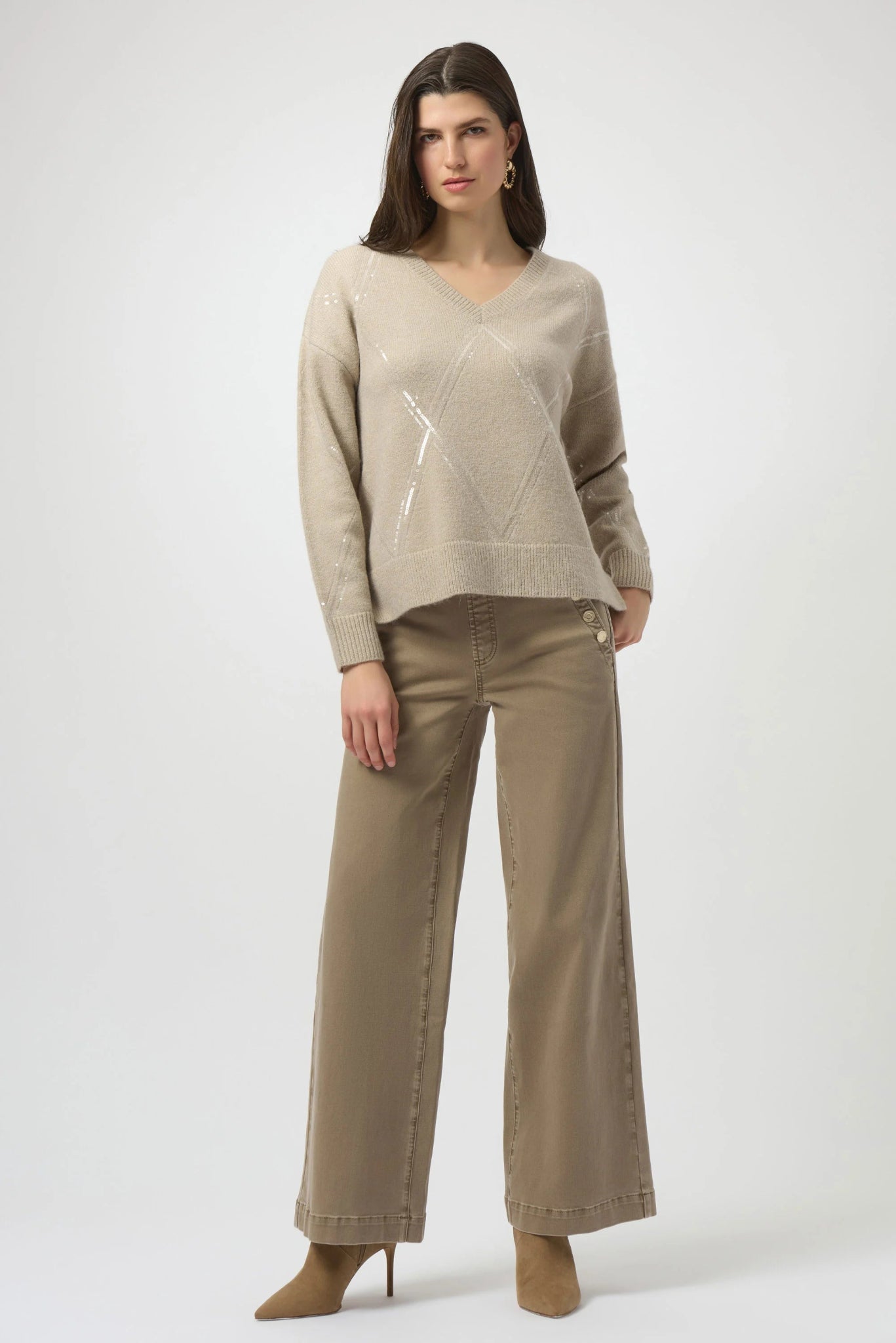 Joseph Ribkoff Classic Wide Leg JeansDenimPosh Boutique