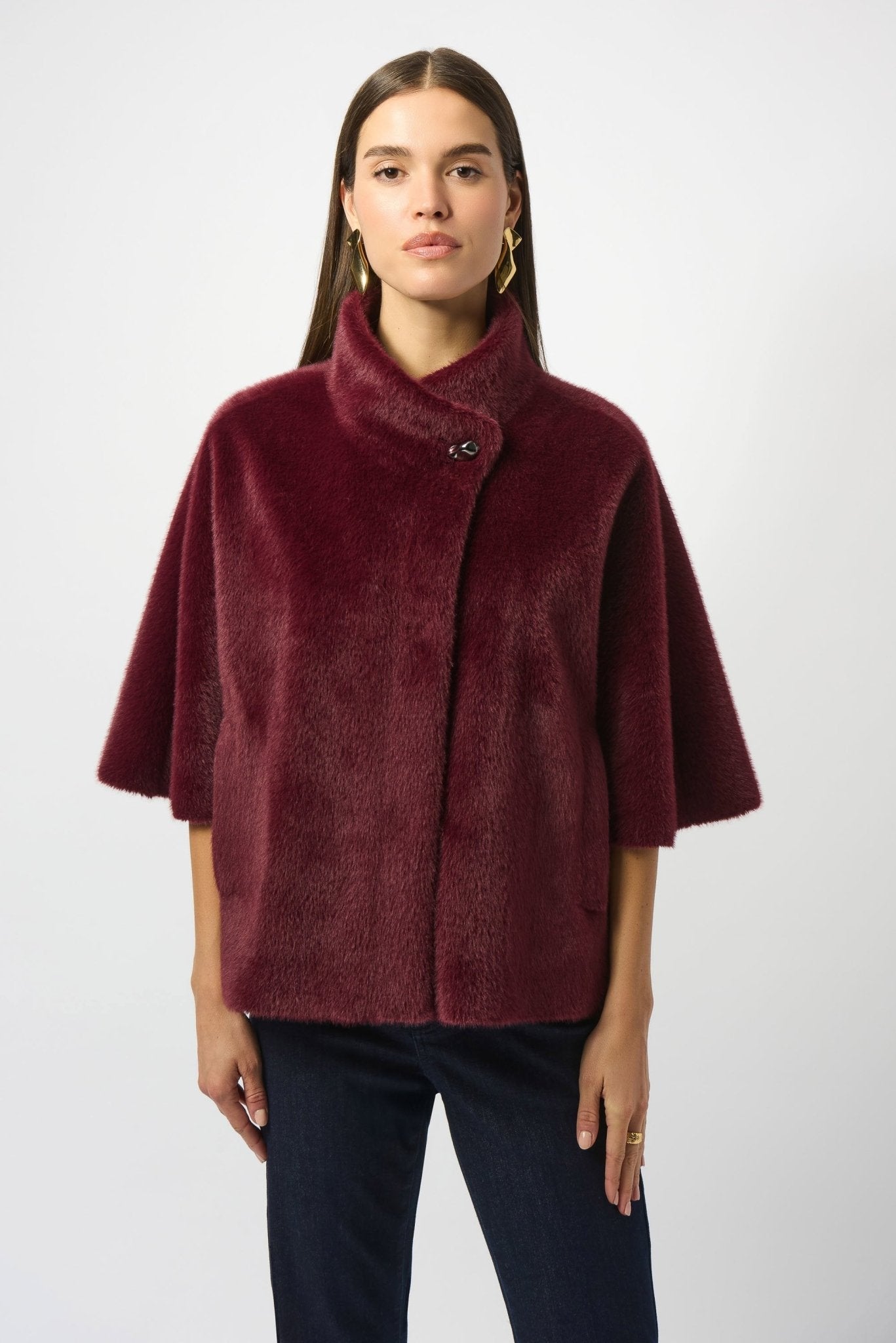 Joseph Ribkoff Elaine Fur JacketJacketsPosh Boutique