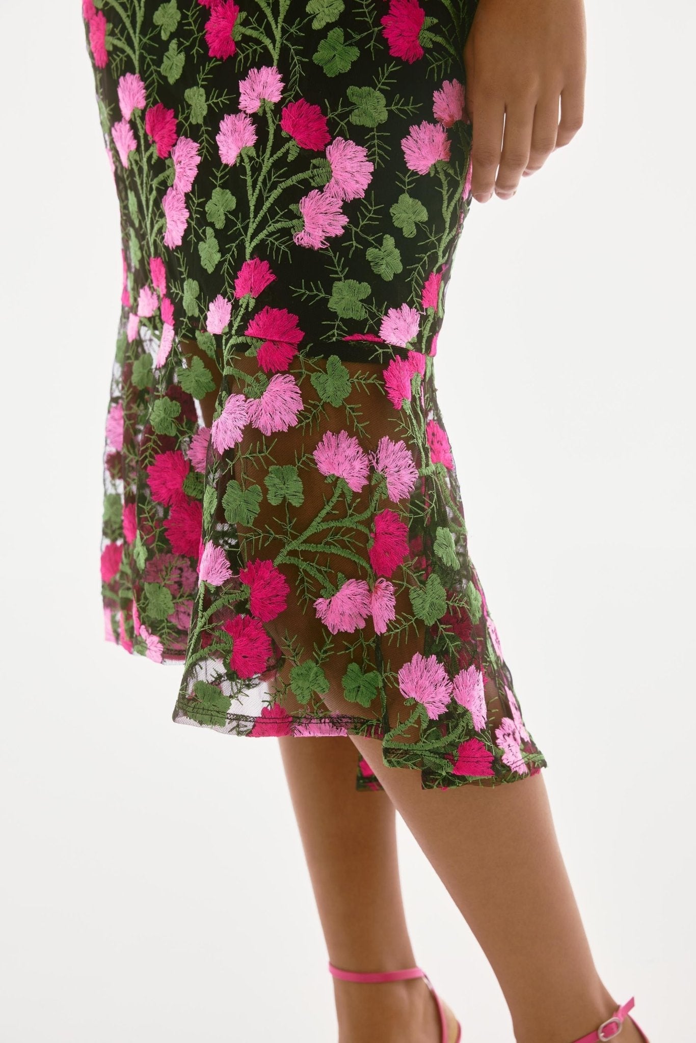 Joseph Ribkoff Embroidered Garden DressDressesPosh Boutique