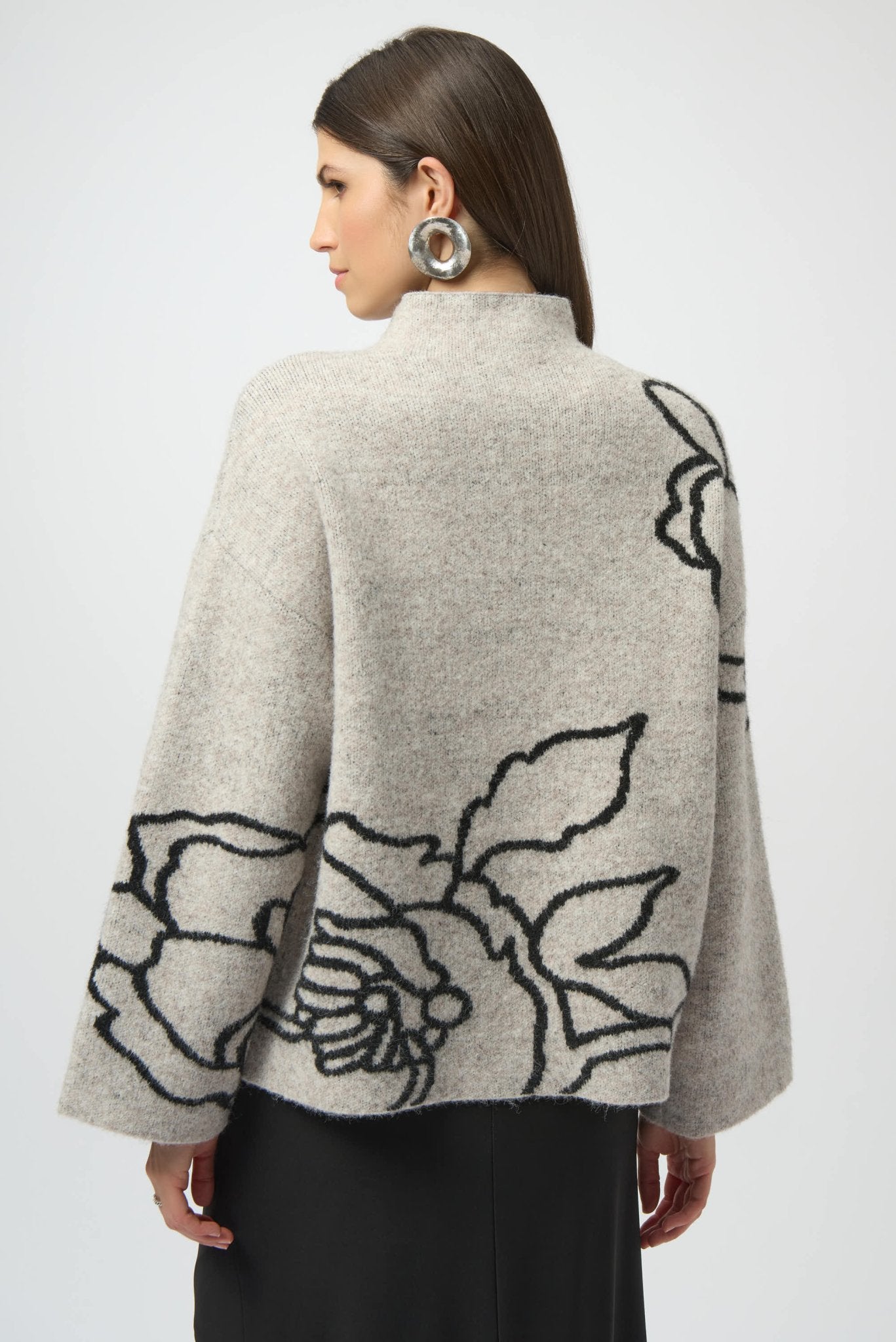 Joseph Ribkoff Floral Knit PulloverPosh Boutique