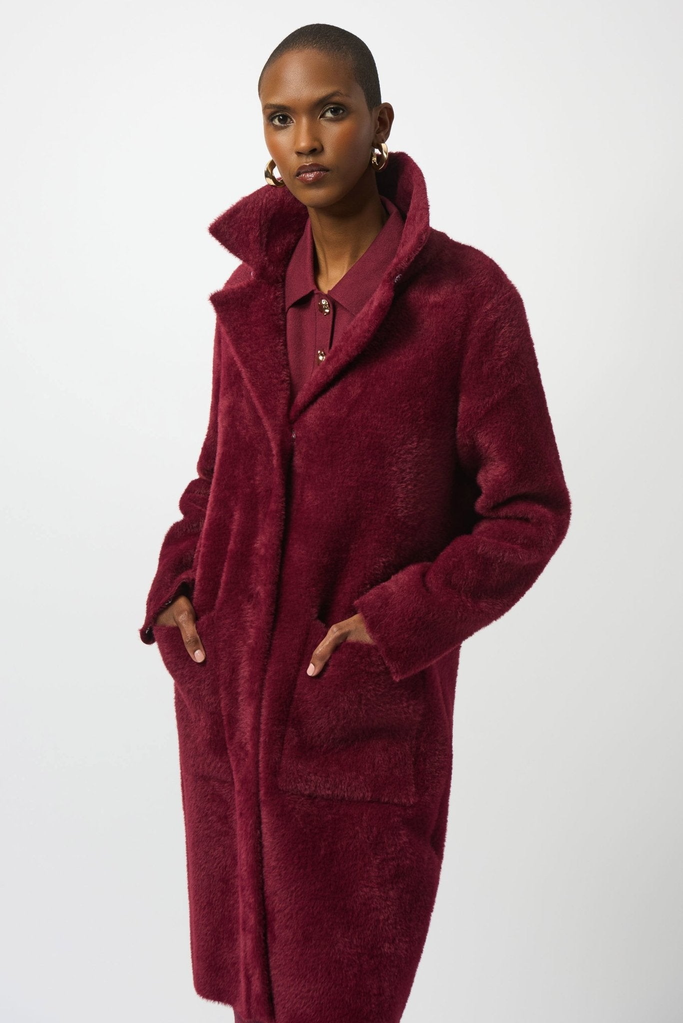 Joseph Ribkoff Kylie Fur CoatJacketsPosh Boutique
