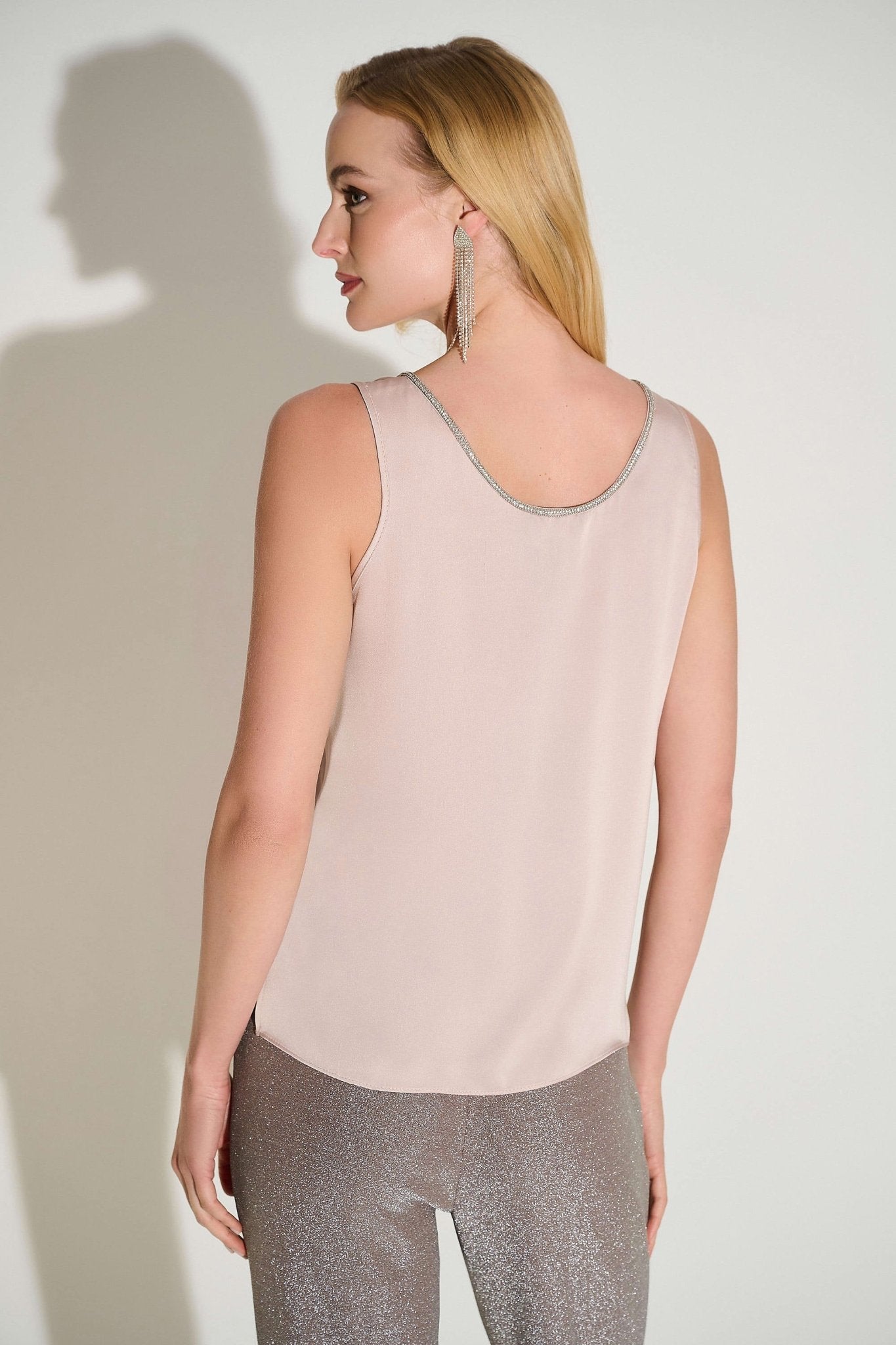 Joseph Ribkoff Rhinestone Trim CamiTopsPosh Boutique