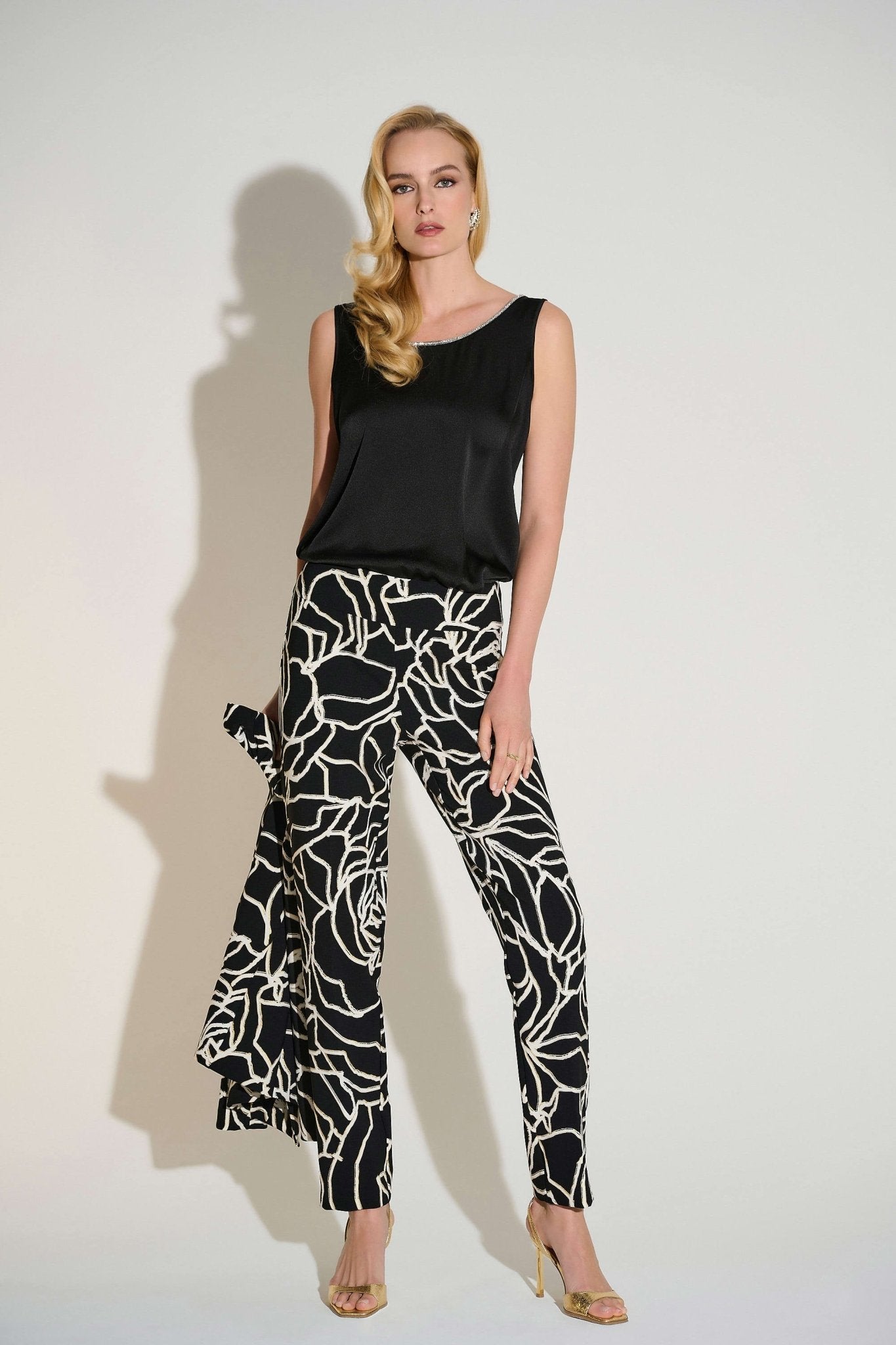 Joseph Ribkoff Rhinestone Trim CamiTopsPosh Boutique